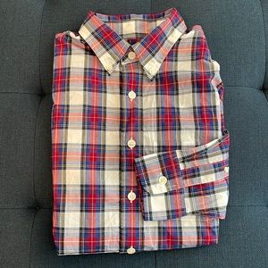 Abercrombie and Fitch classic plaid button down